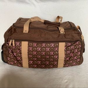 Sanrio Brown and Pink Women's Bag